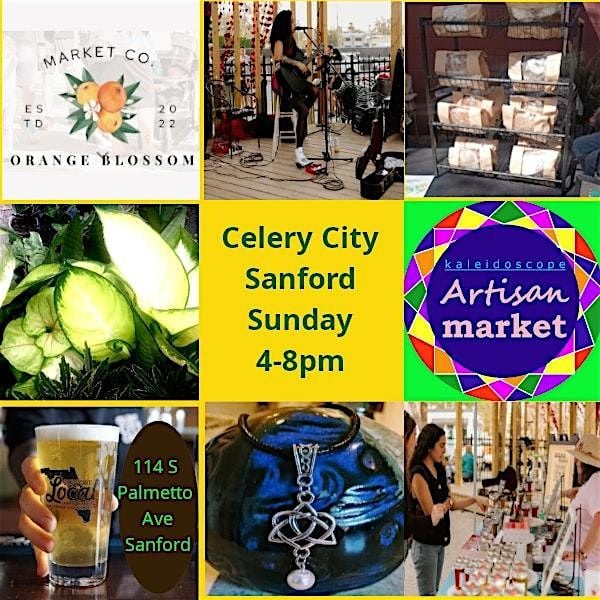 Sunday Summer Pop Up Market Celery City Sanford 4-8pm with Live Music, 3 August | Event in Sanford | AllEvents