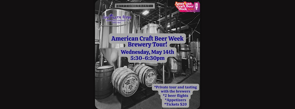 American Craft Beer Week Brewery Tour at Southern Hops!, 14 May | Event in Murrells Inlet | AllEvents