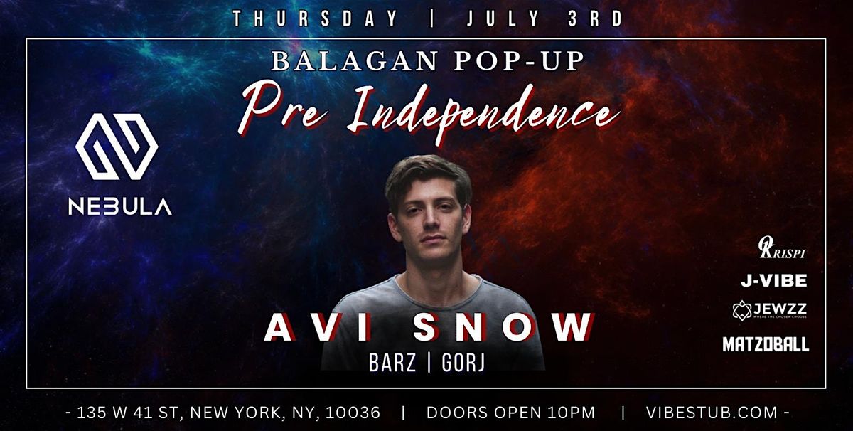 Stars & Shvitz: A Balagan PopUp Party @NEBULA NYC, 3 July | Event in New York | AllEvents