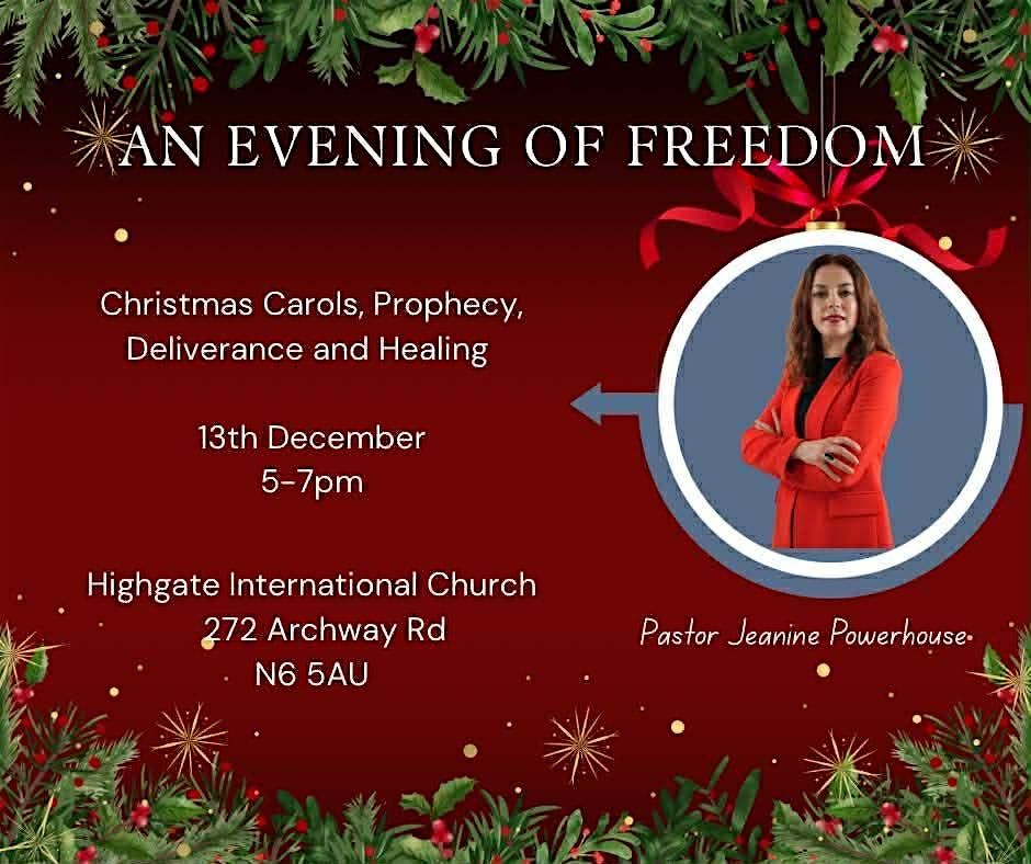 An evening of freedom, 13 December | Event in London | AllEvents