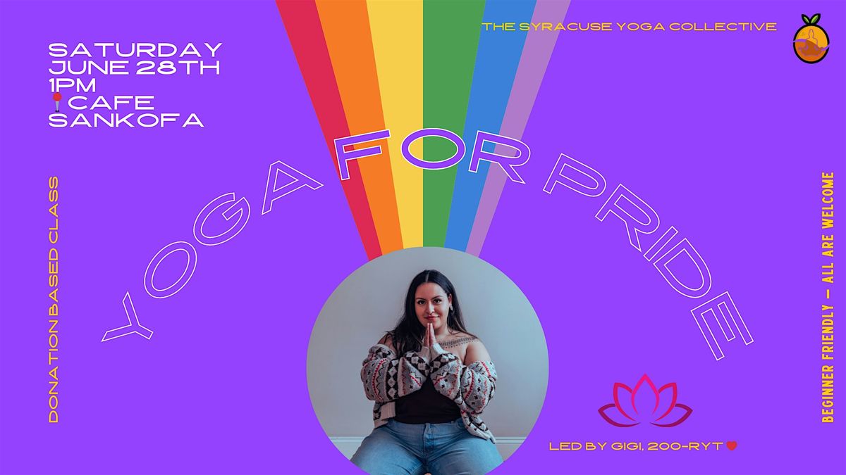 Yoga for Pride, 28 June | Event in Syracuse | AllEvents