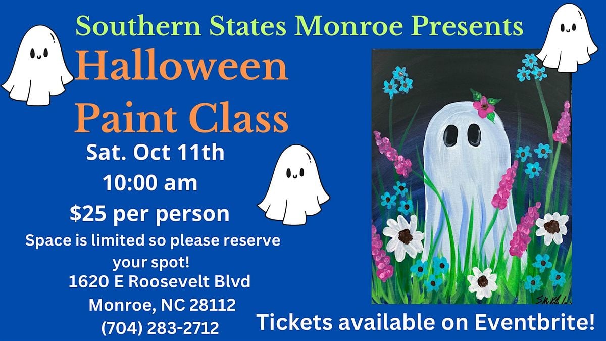 October Paint Class at Southern States Monroe, 11 October | Event in Monroe | AllEvents