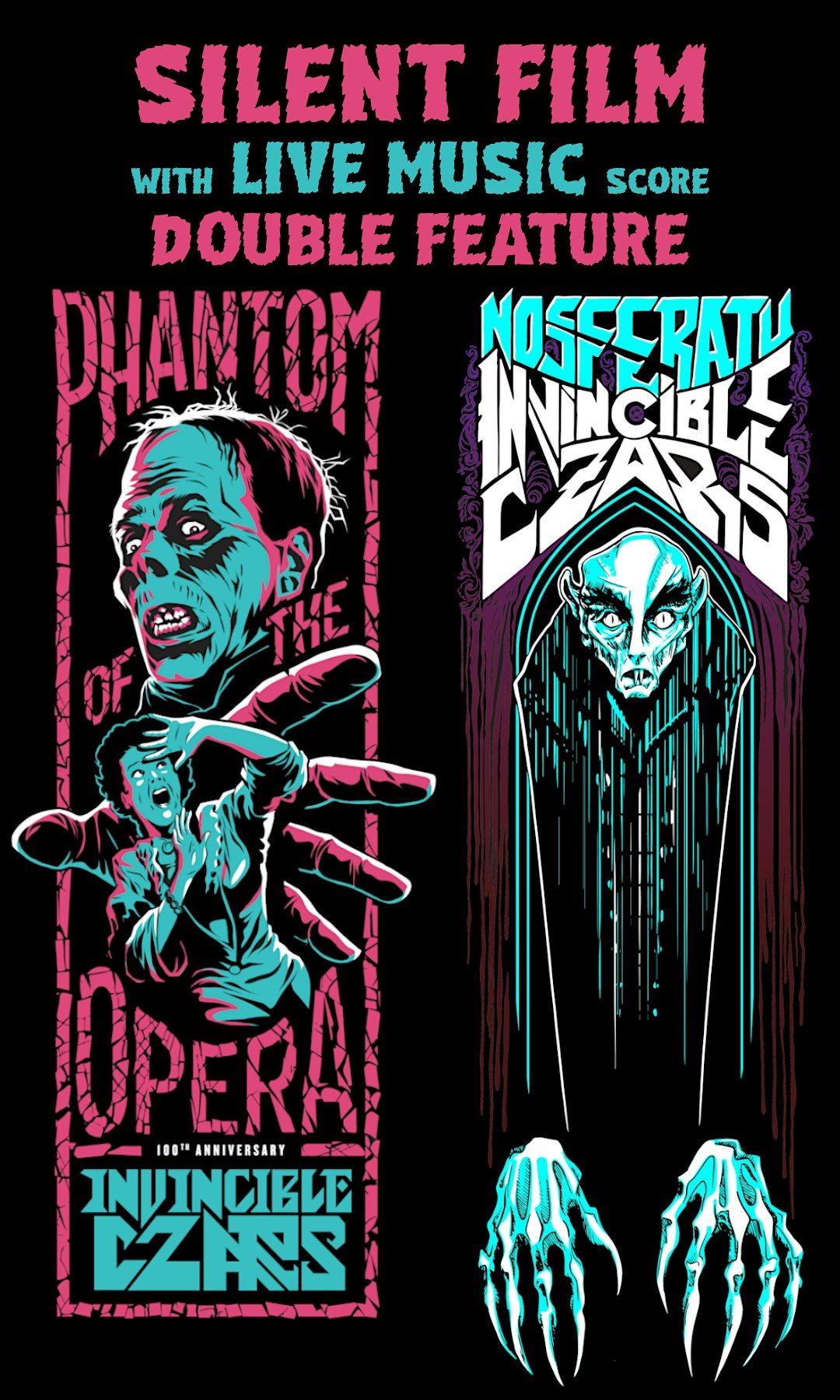 Invincible Czars w/ Gregg Barbanell - Phantom of the Opera & Nosferatu, 12 September | Event in Eureka