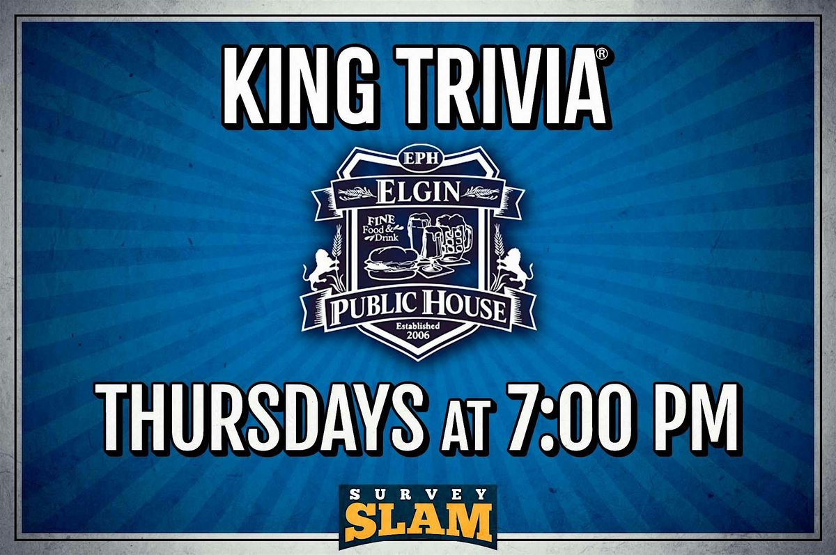 Survey Slam at Elgin Public House | Event in Elgin | AllEvents