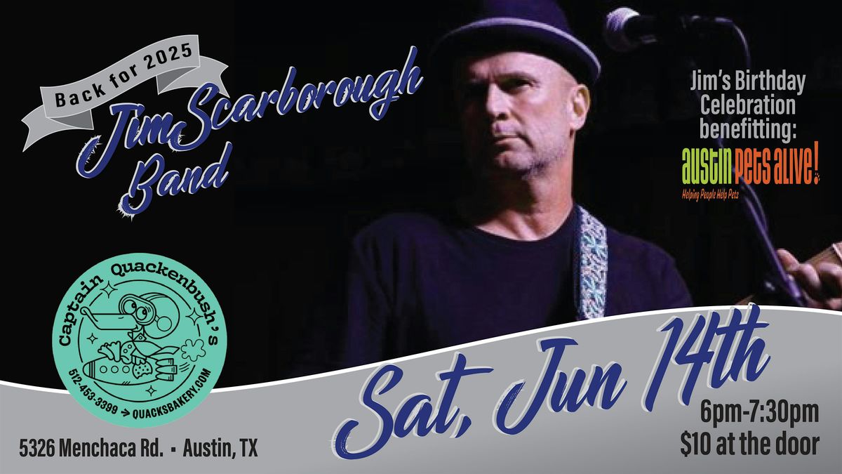 Jim Scarborough Band, 14 June | Event in Austin | AllEvents