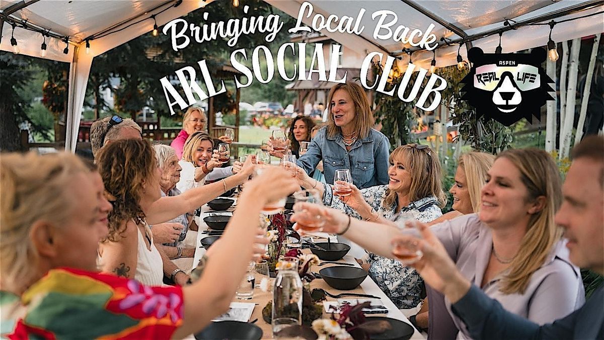 Aspen Real Life Social, 16 August | Event in Aspen | AllEvents