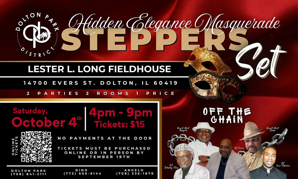 Steppers Set: Hidden Elegance Masquerade, 4 October | Event in Dolton | AllEvents