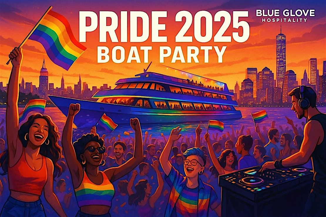 Love on the Hudson: NYC Official Pride Boat Party 2025, 29 June | Event in New York | AllEvents