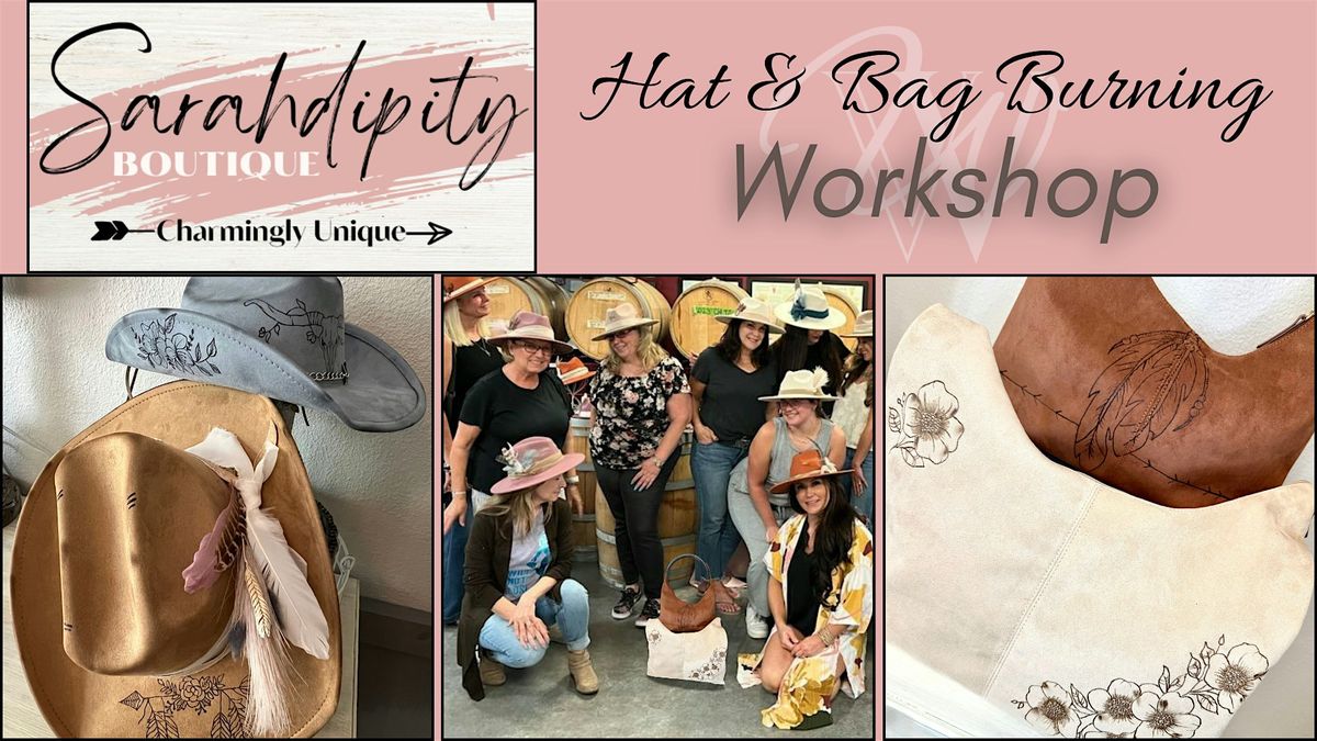 Ladies Hat & Bag Bar: Design Burning Workshop, 19 June | Event in Henderson | AllEvents