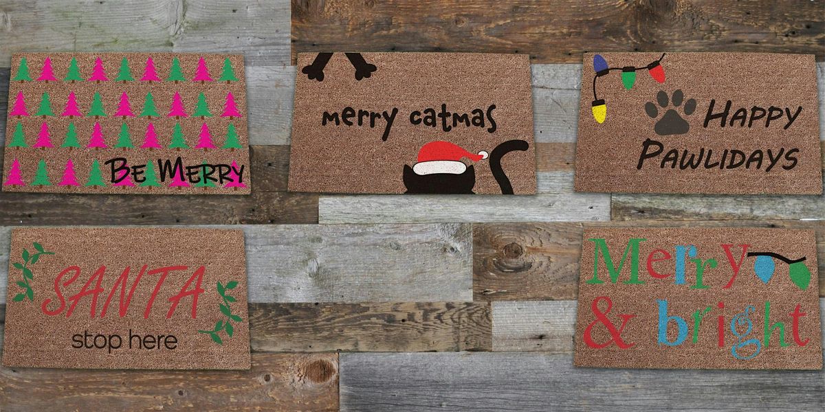 Holiday doormat painting class at The Vineyard at Hershey, 7 December | Event in Middletown | AllEvents