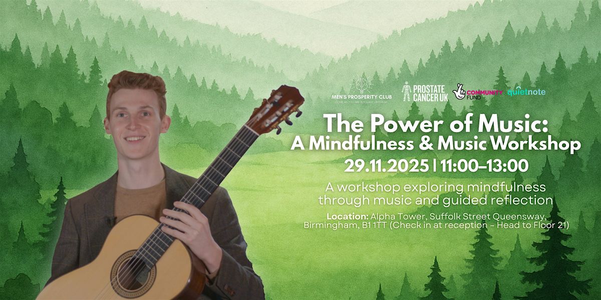 The Power of Music: A Mindfulness & Music Workshop, 29 November | Event in Birmingham | AllEvents