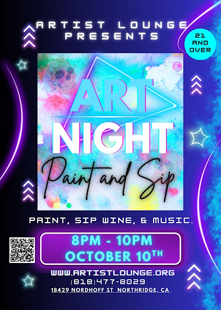 Art Night - Paint &amp; Sip Wine