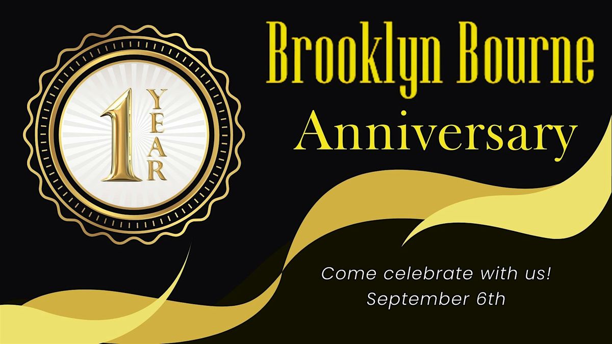 Brooklyn Bourne One-Year Anniversary Celebration, 6 September | Event in Brooklyn | AllEvents