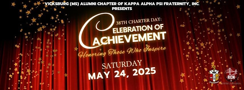 38th Charter Day: Celebration of Achievement, 24 May | Event in Vicksburg | AllEvents
