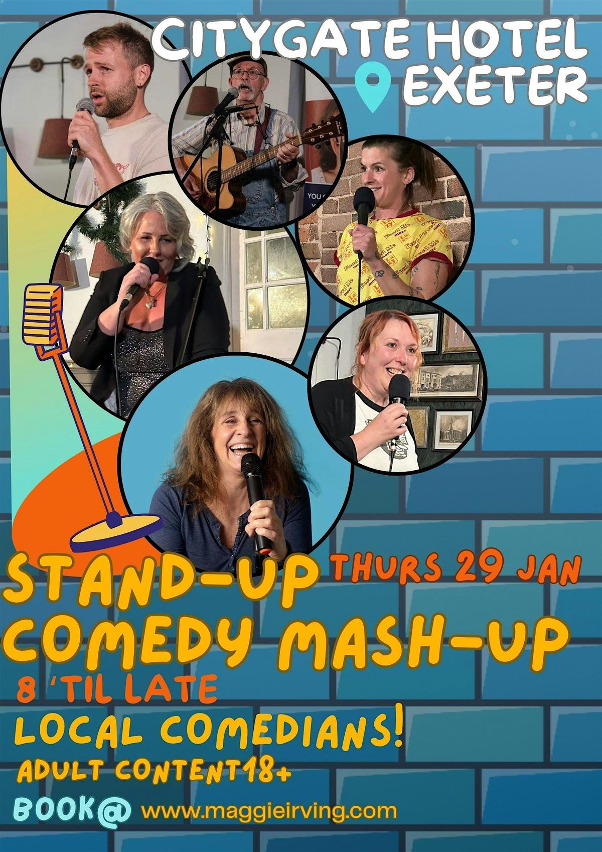 Exeter Stand Up Comedy Mash-Up, 29 January | Event in Exeter | AllEvents