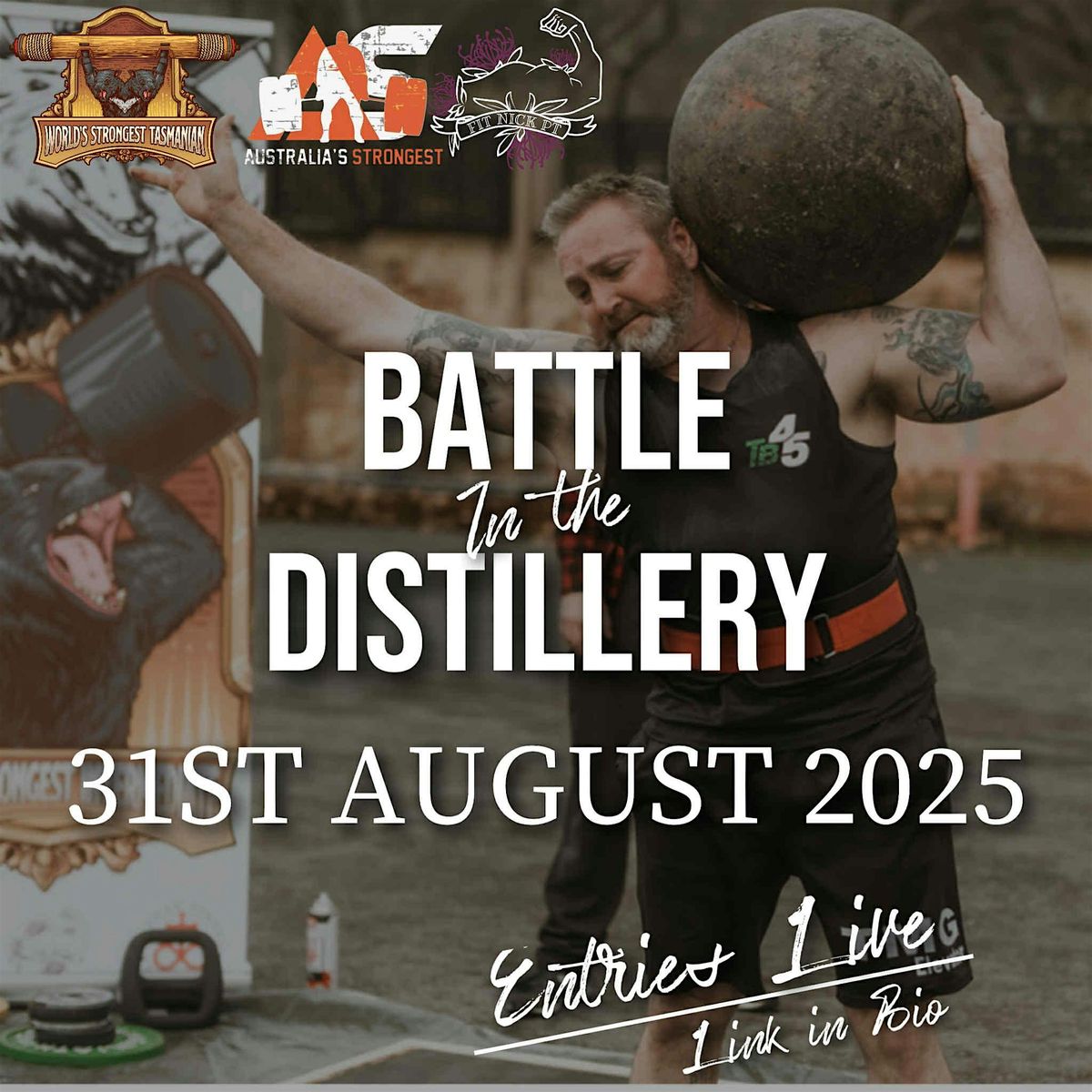 Battle in the Distillery, 31 August | Event in New Norfolk | AllEvents