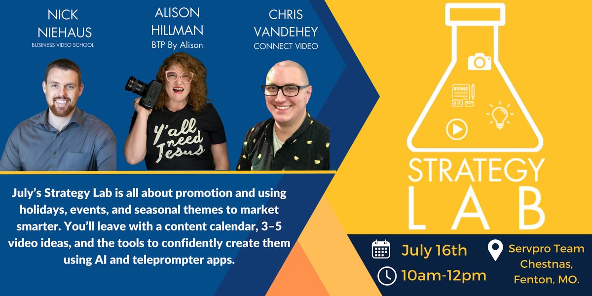 July Strategy Lab: Holiday & Seasonal Content That Sells, 16 July | Event in Fenton | AllEvents