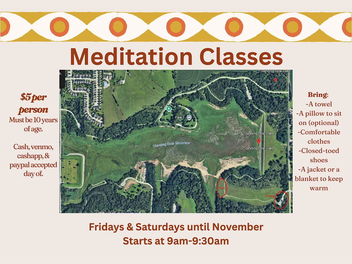 Meditation Classes at Standing Bear Lake | Event in Omaha | AllEvents