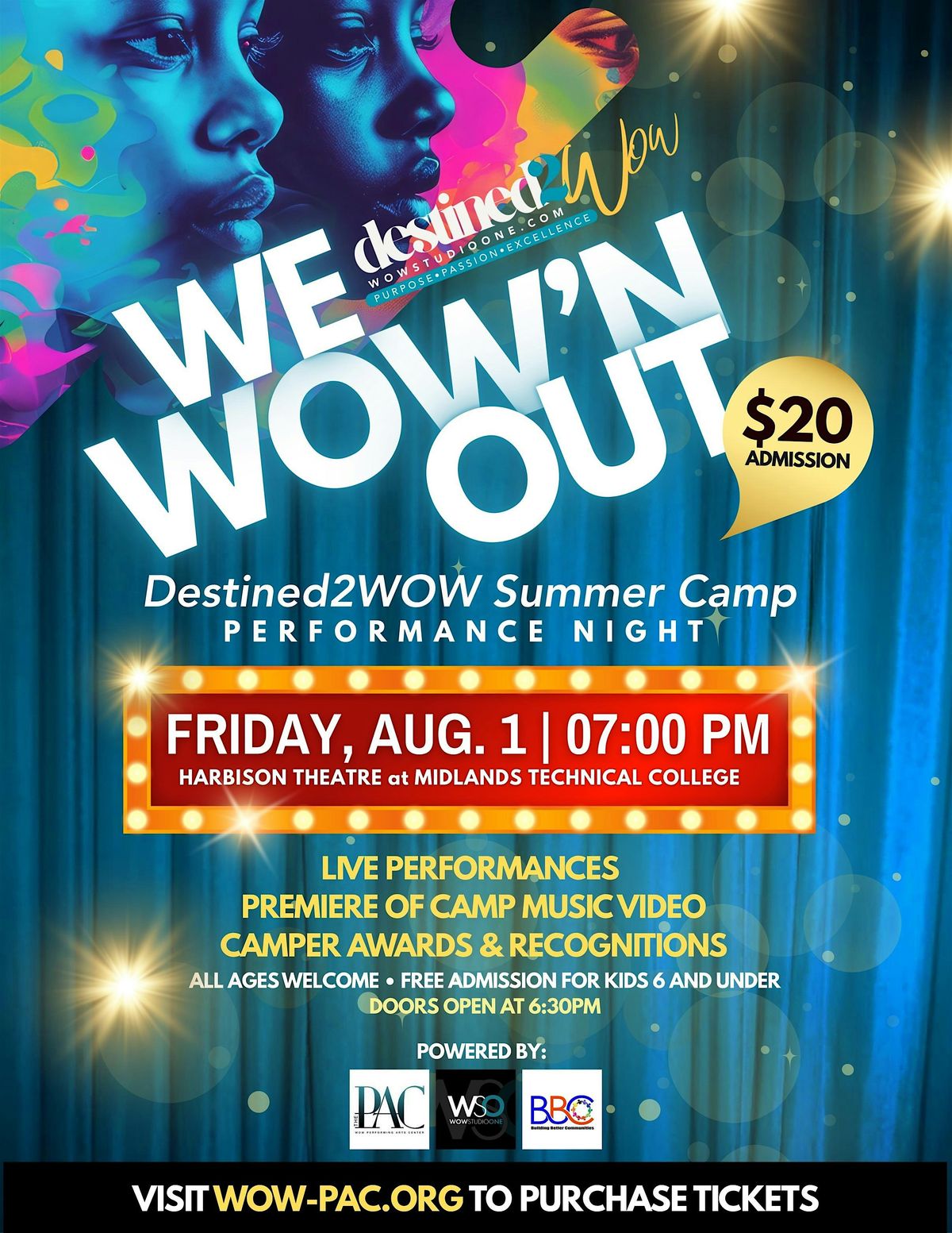 We WOW'n Out Performance Night, 1 August | Event in Irmo | AllEvents