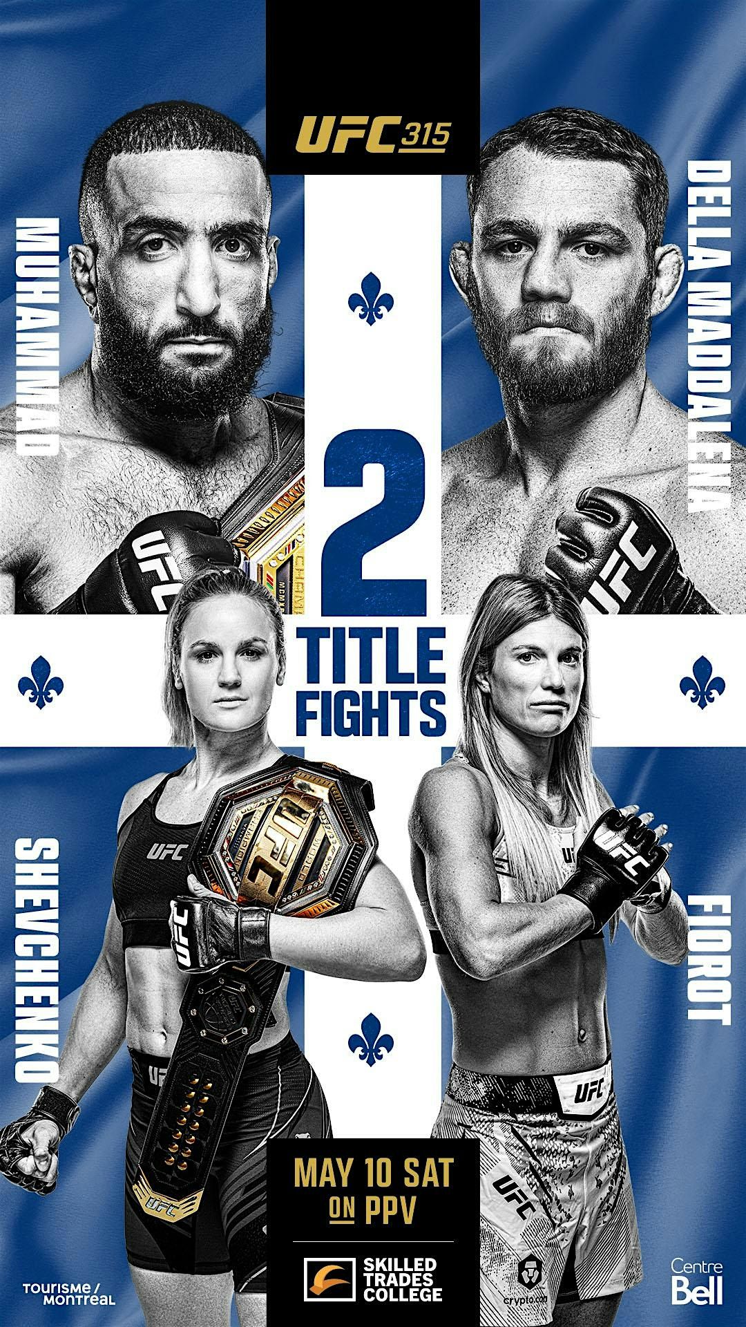 UFC 315 (free drink ticket with $5 entry), 9 June | Event in San Bernardino | AllEvents