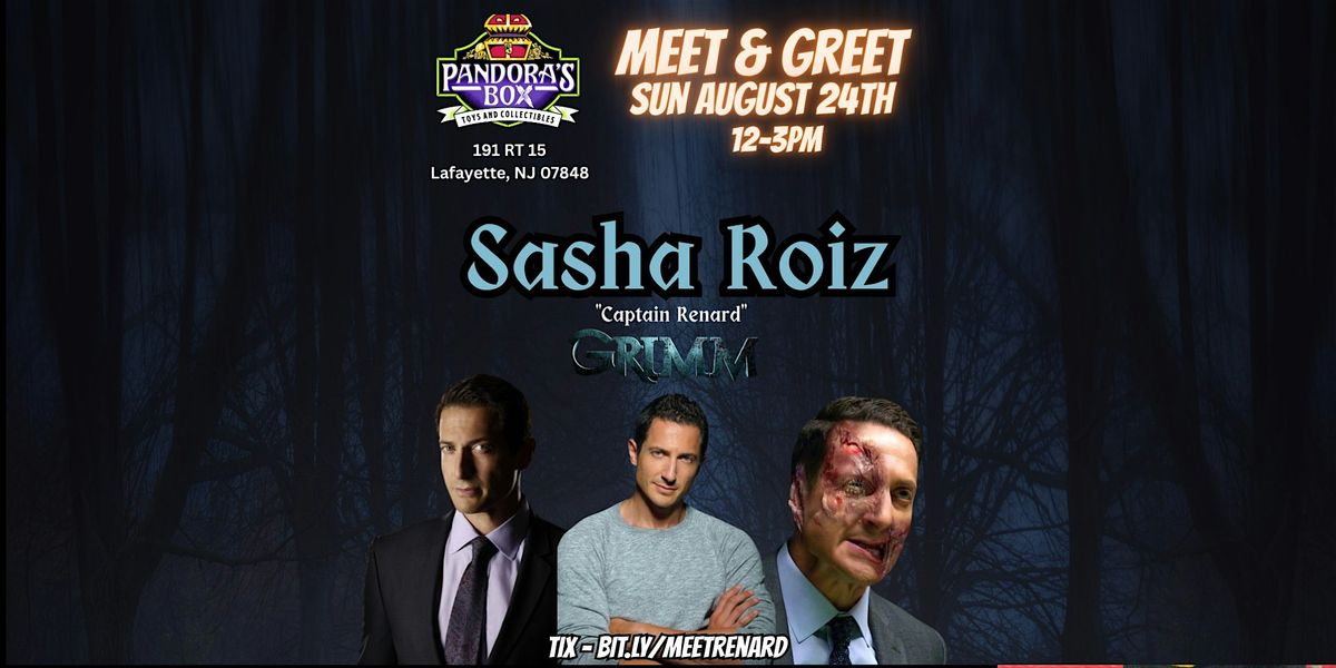 Meet and Greet with Grimm's Sasha Roiz, 24 August | Event in Lafayette | AllEvents