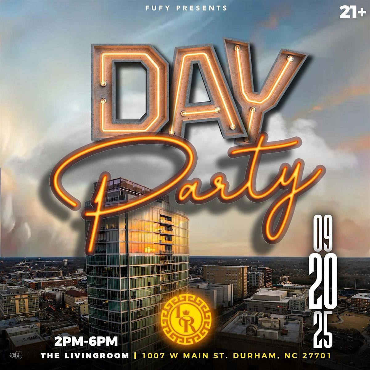 Fufy Presents “The Day Party”, 20 September | Event in Durham | AllEvents