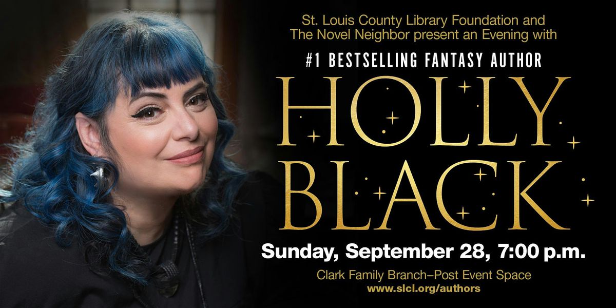 Author Event - Holly Black, "Thief of Night", 28 September | Event in St. Louis | AllEvents