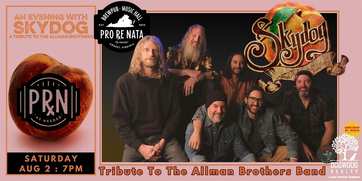 Skydog: A Tribute To The Allman Brothers Band, 2 August | Event in Crozet | AllEvents