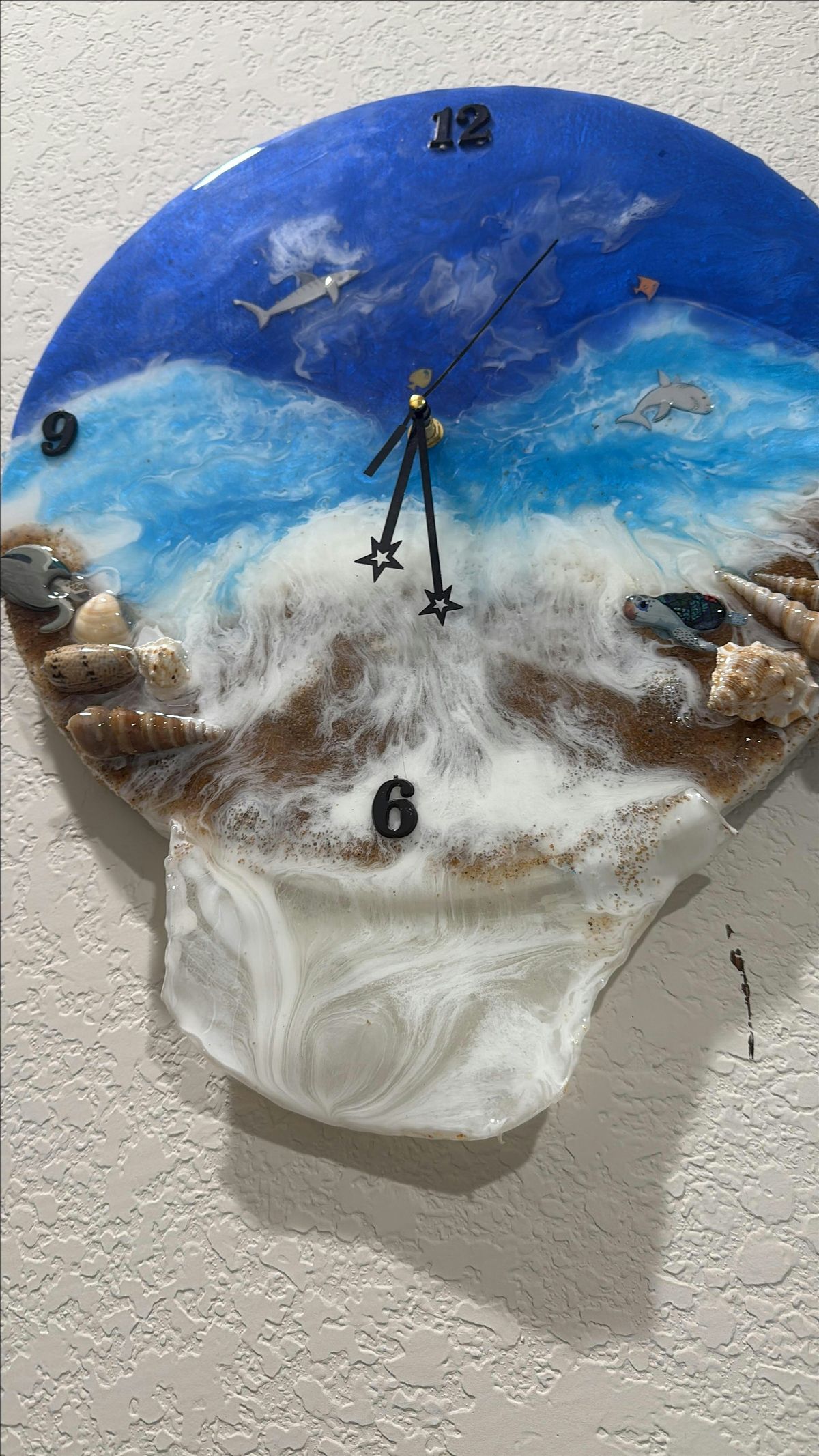 Resin Ocean theme (Clock[10"] OR tray [10 x 12], 1 November | Event in Carrollton | AllEvents