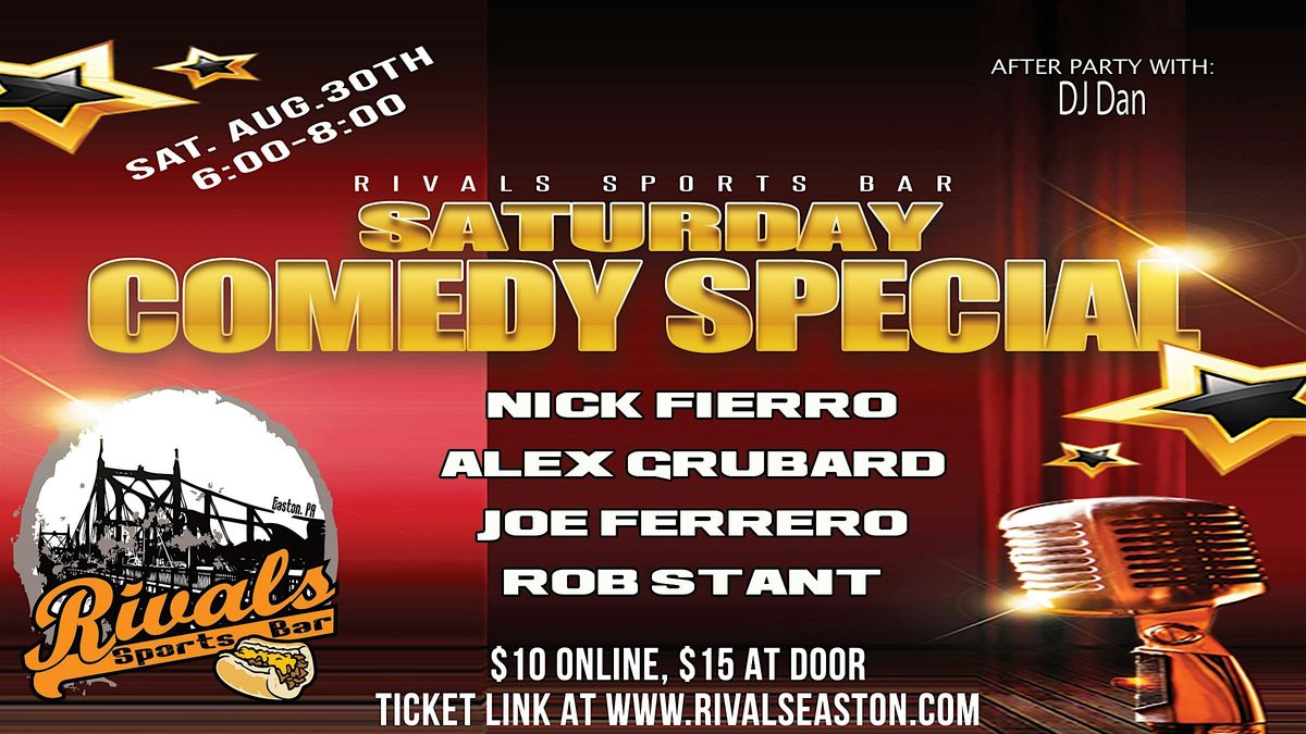 Rival's:Saturday Night Special | Event in Easton | AllEvents