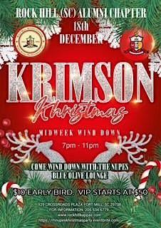 KRIMSON KHRISTMAS, 18 December | Event in Fort Mill | AllEvents