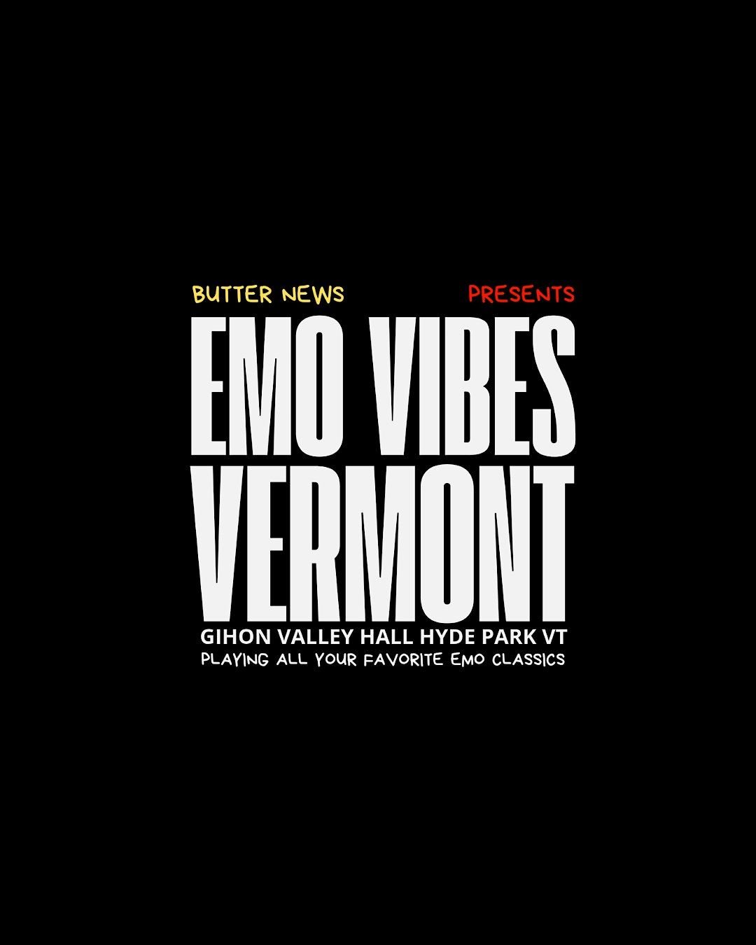 Emo Vibes Vermont, 15 November | Event in Hyde Park | AllEvents