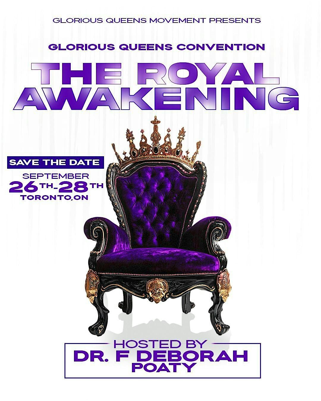 Glorious Queens Convention: The Royal Awakening, 26 September | Event in Toronto | AllEvents