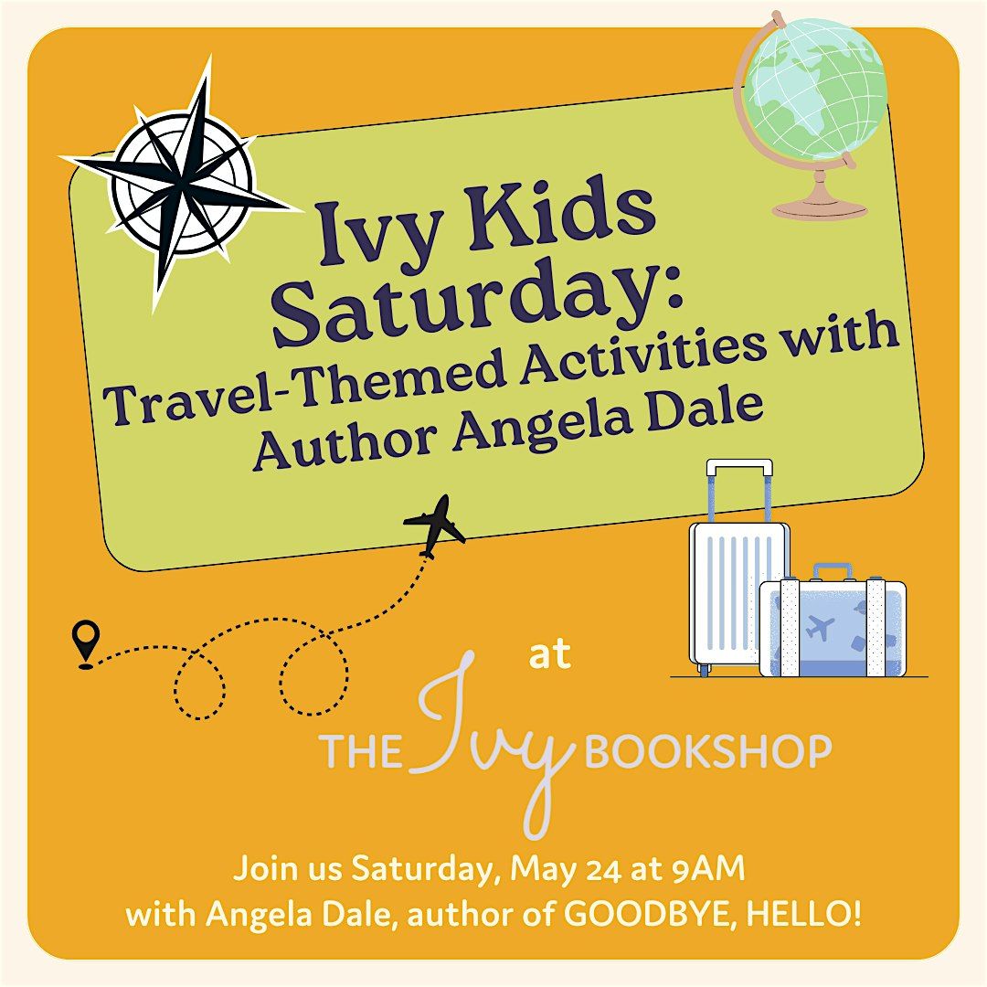 IvyKids Saturday: Travel-Themed Activities with Author Angela Dale, 24 May | Event in Baltimore | AllEvents
