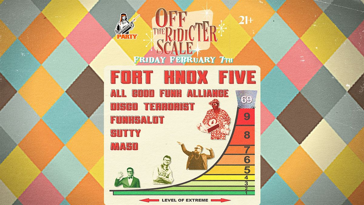 Off the Ridicter Scale ft Fort Knox Five!, Dead Ringer Analog Bar, Reno ...