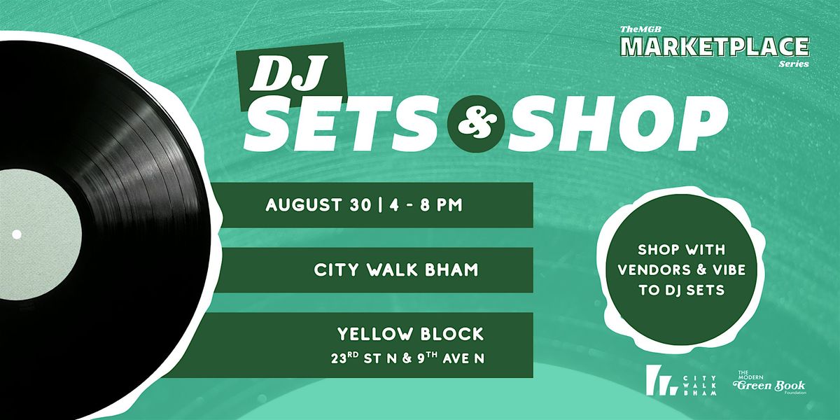 TheMGB Marketplace: (DJ) Sets & Shop, 30 August | Event in Birmingham | AllEvents