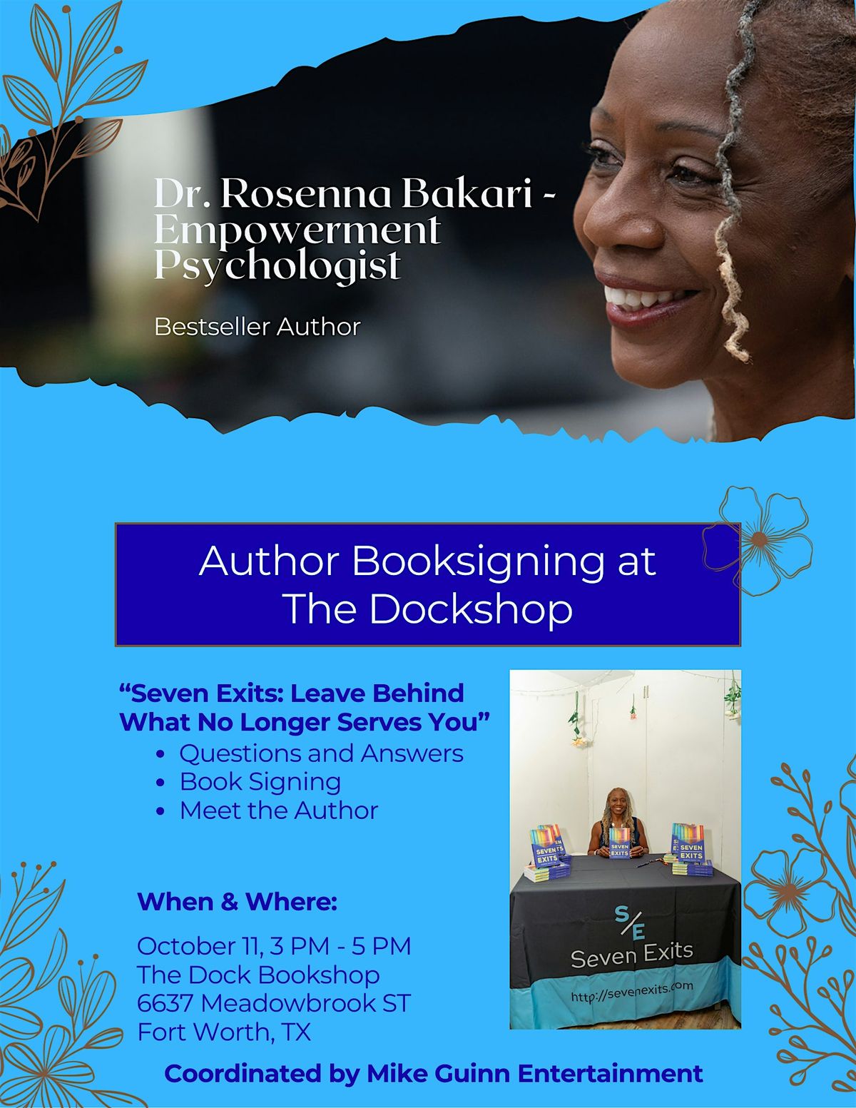 A Free Performsnce By Poet Rosenna Bakari (NYC), 11 October | Event in Fort Worth | AllEvents