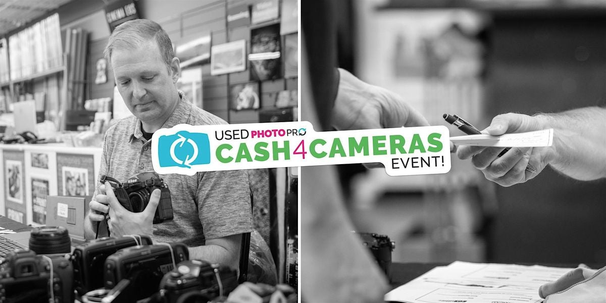 CASH4CAMERAS at George's Camera, 20 August | Event in San Diego | AllEvents