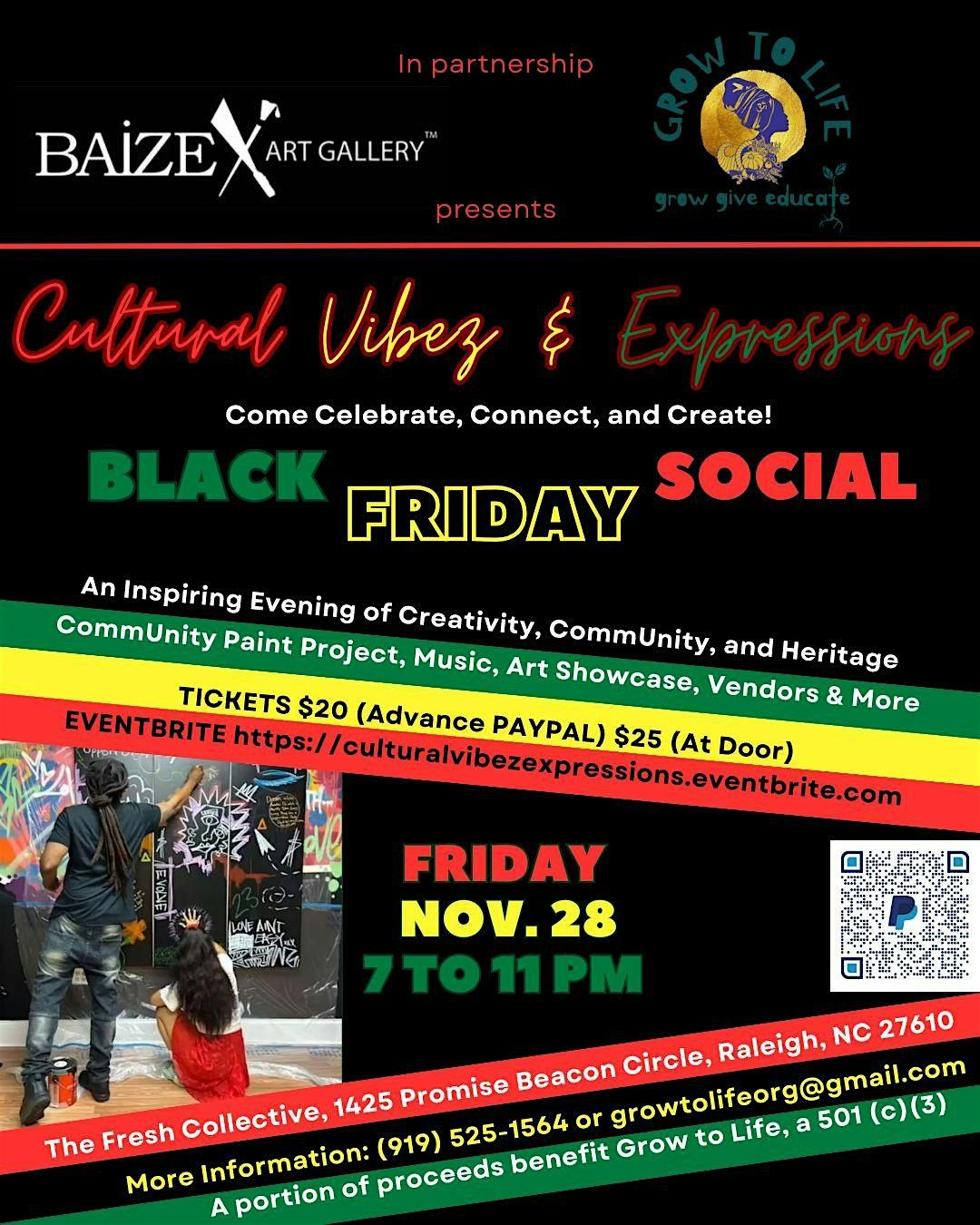 Cultural Vibez  & Expressions, 28 November | Event in Raleigh | AllEvents
