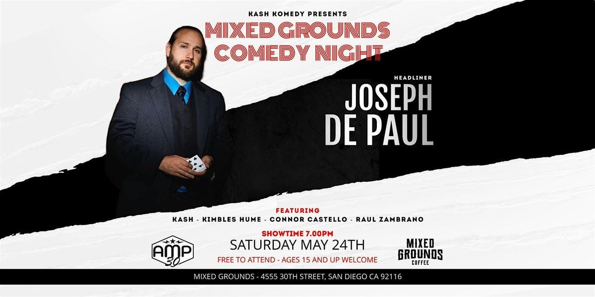Mixed Grounds Comedy Night, 24 May | Event in San Diego | AllEvents
