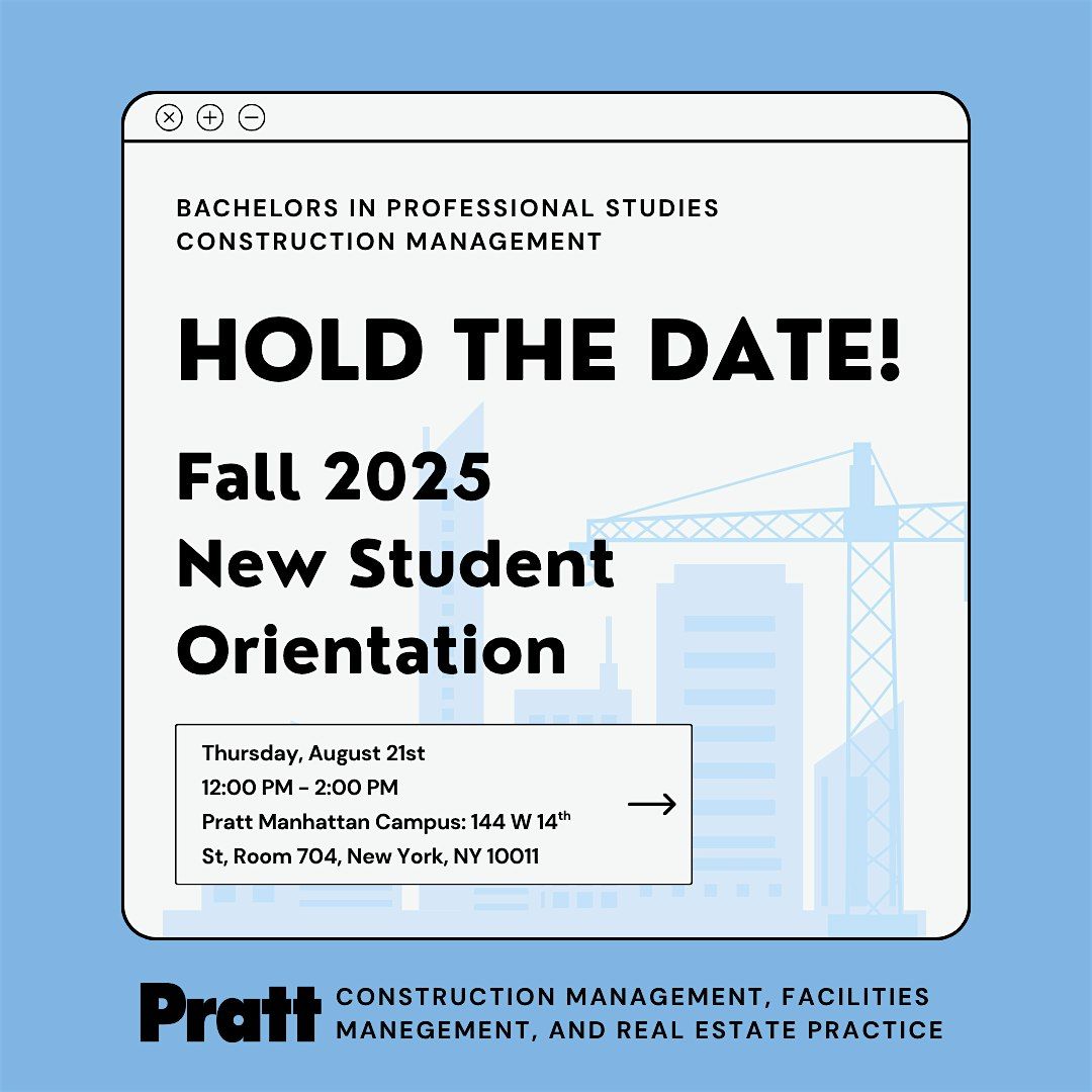 Hold the Date: Fall 2025 CM New Student Orientation, 21 August | Event in New York | AllEvents