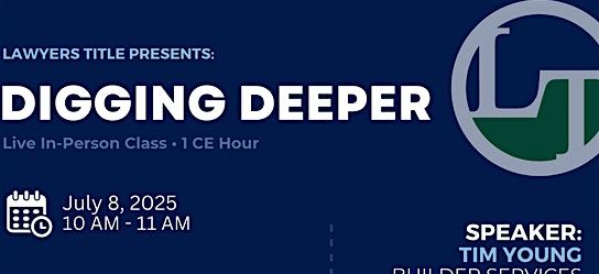 Digging Deeper, 8 July | Event in Portland | AllEvents