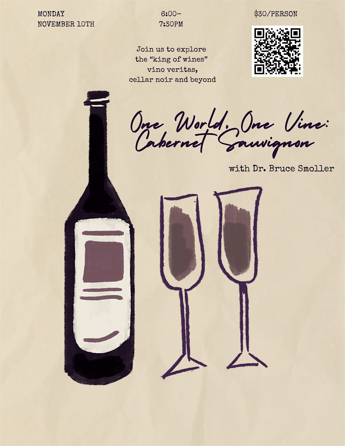 One World, One Vine:  Cabernet Sauvignon, 10 November | Event in Rochester | AllEvents