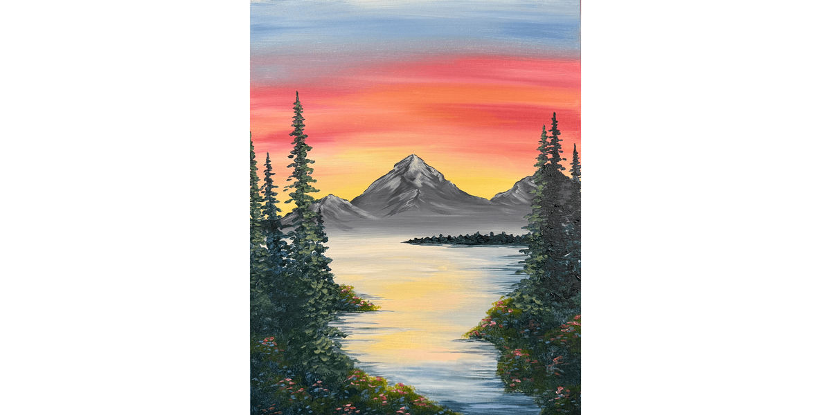 Joy of the Mountains - Paint and Sip in Phoenix | Classpop!™, 17 August | Event in Gilbert | AllEvents