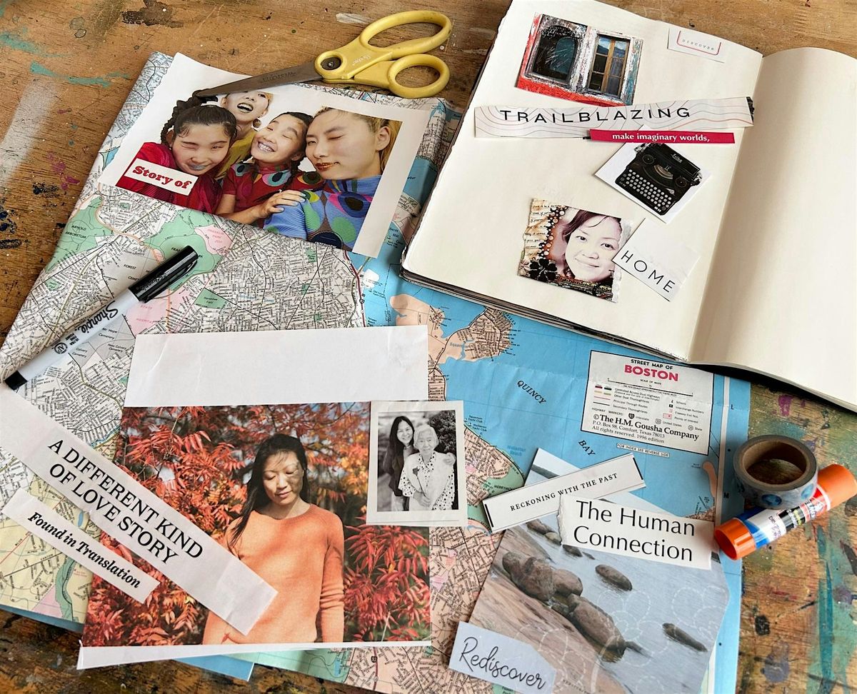(AANHPI Affinity Workshop) Story Mapping through Collage: Ways of Belonging, 26 October | Event in Andover
