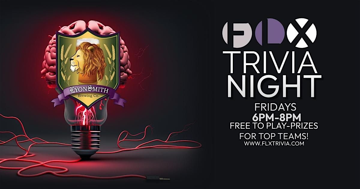 FLX Triva Night at LyonSmith Brewing Co, Keuka Park | Event in Keuka Park | AllEvents