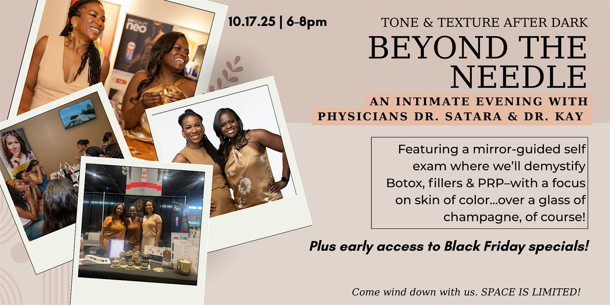 Tone & Texture After Dark!, 17 October | Event in Chicago | AllEvents