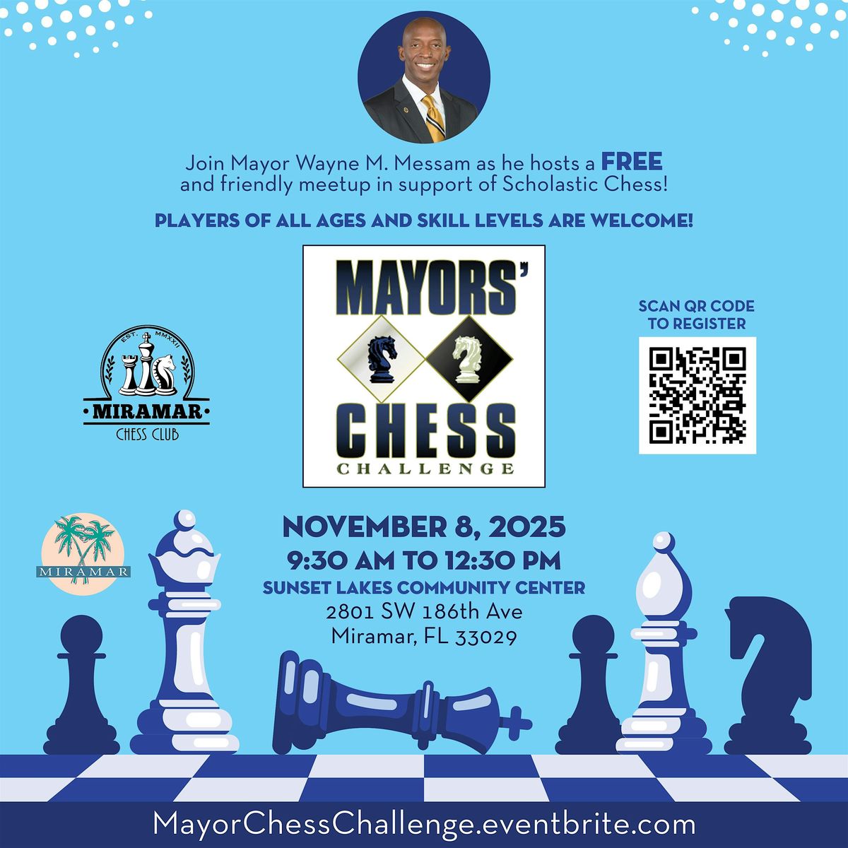 Mayor's Chess Challenge, 8 November | Event in miramar | AllEvents