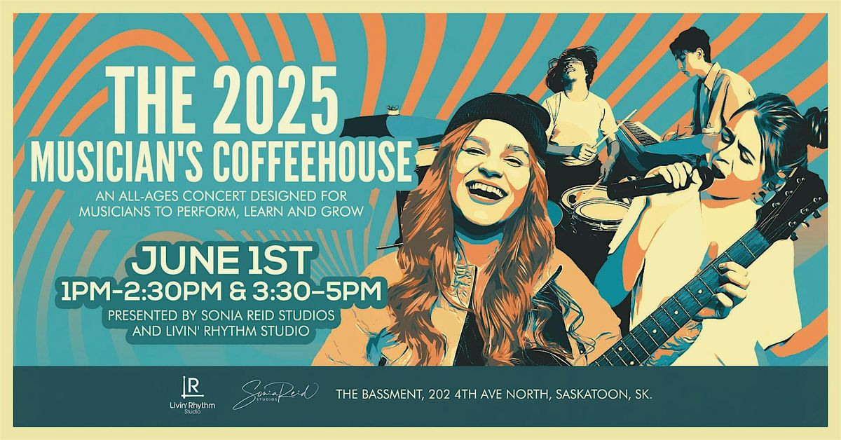 2025 Musician's Coffeehouse Concert, 1 June | Event in Saskatoon | AllEvents