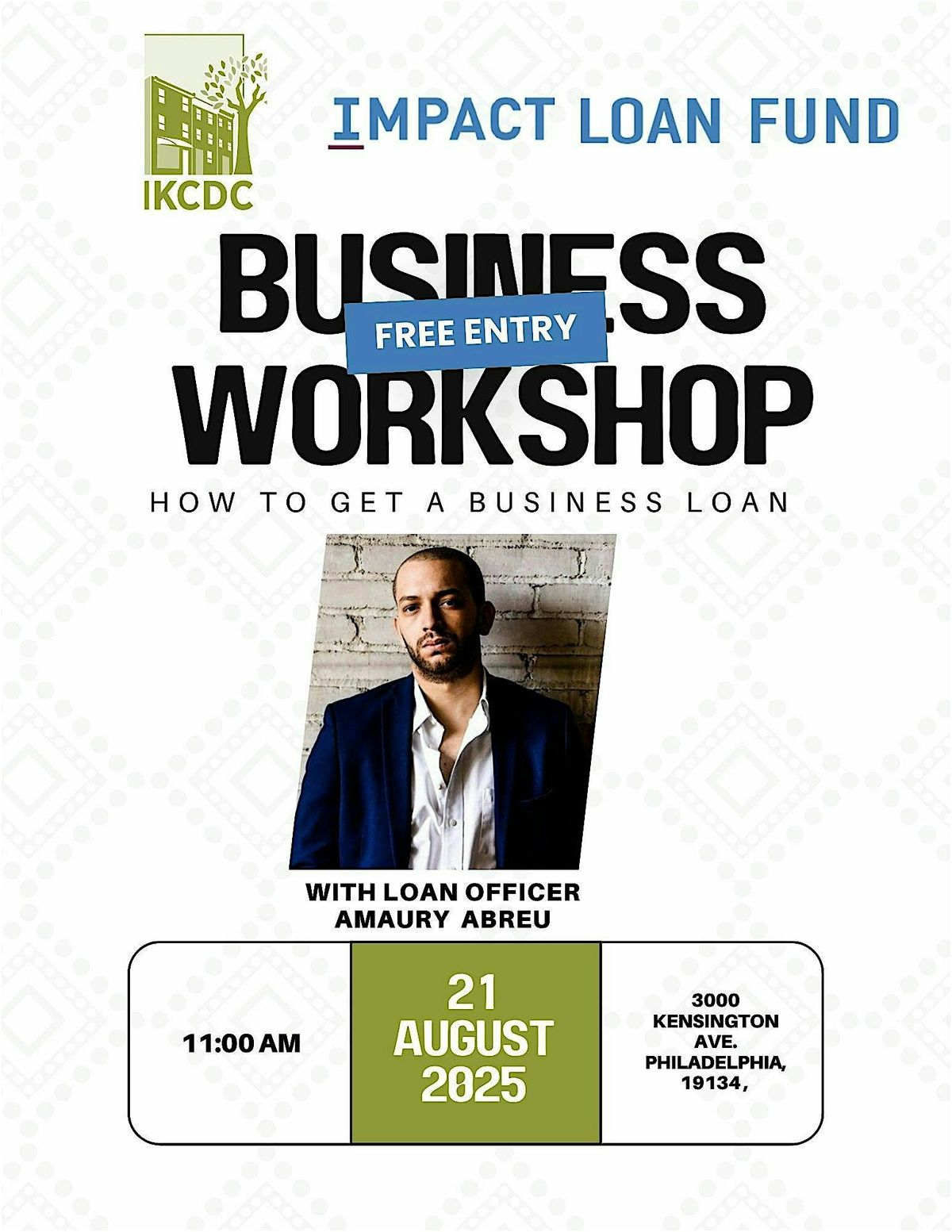 How to get a business loan - Workshop  by Impact Loan Fund, 21 August | Event in Philadelphia | AllEvents